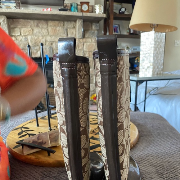 Coach tall boots size 8 - Picture 7 of 8